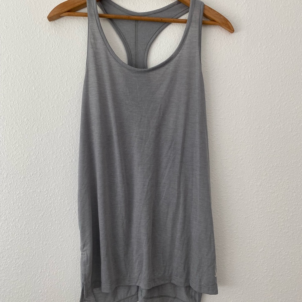 Women’s Nike Racerback Gray Tank SZ M